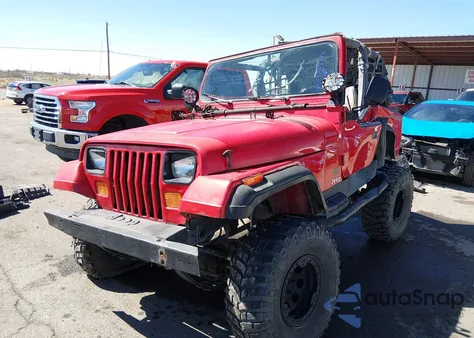 1992 Jeep Wrangler / Yj S z USA, uszkodzony, nr VIN 2J4FY19P5NJ508222